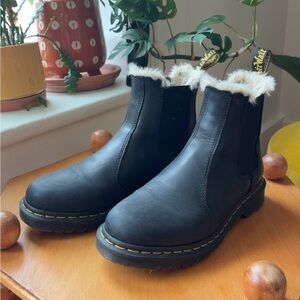 Dr Martens Fur lined Chelsea Boot